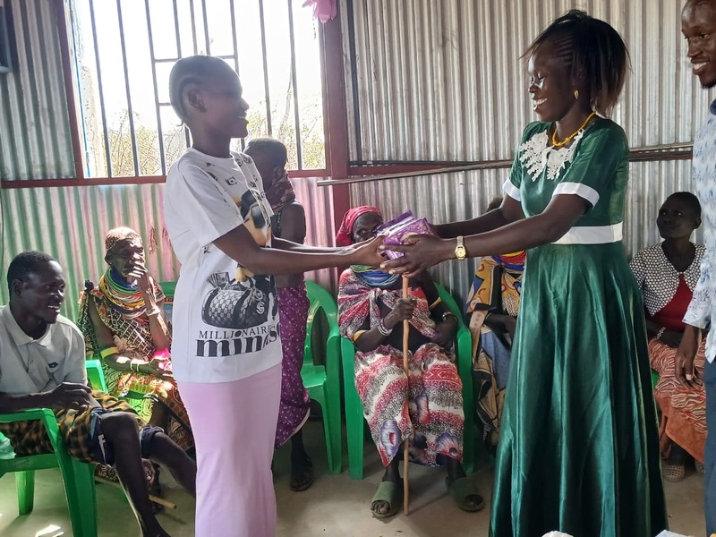 SUSAN AKENO is one of our girl empowerment beneficiary